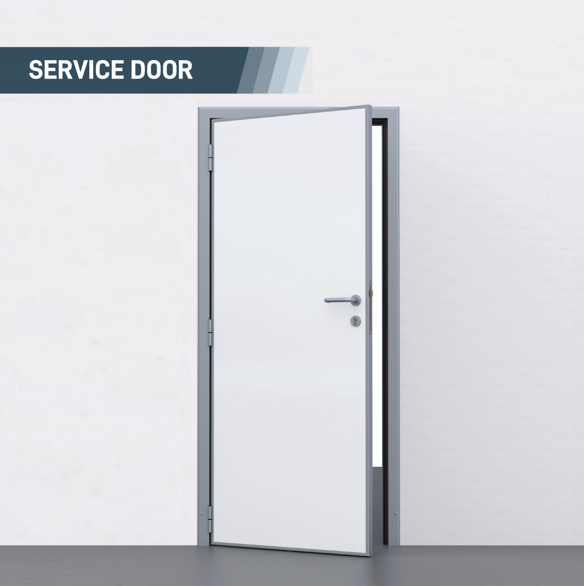 Service door